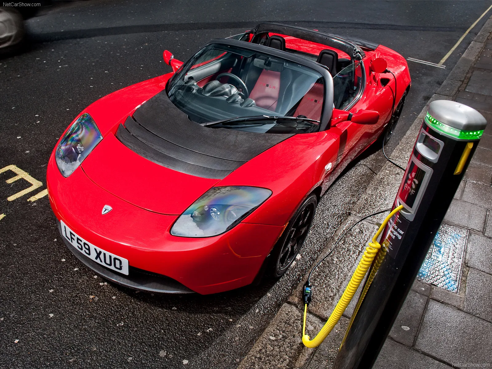 Hình ảnh xe điện Tesla Roadster UK-Version 2010 & nội ngoại thất