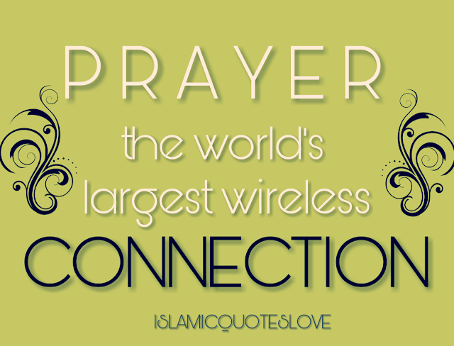 PRAYER the world's largest wireless connection.