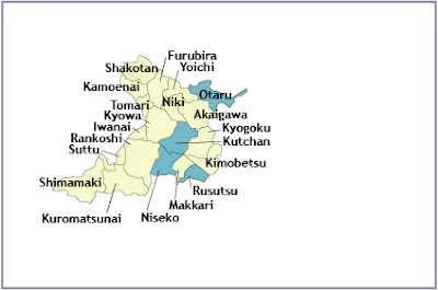 Shiribeshi Map Regional City