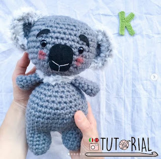 PATRON GRATIS KOALA AMIGURUMI 53298