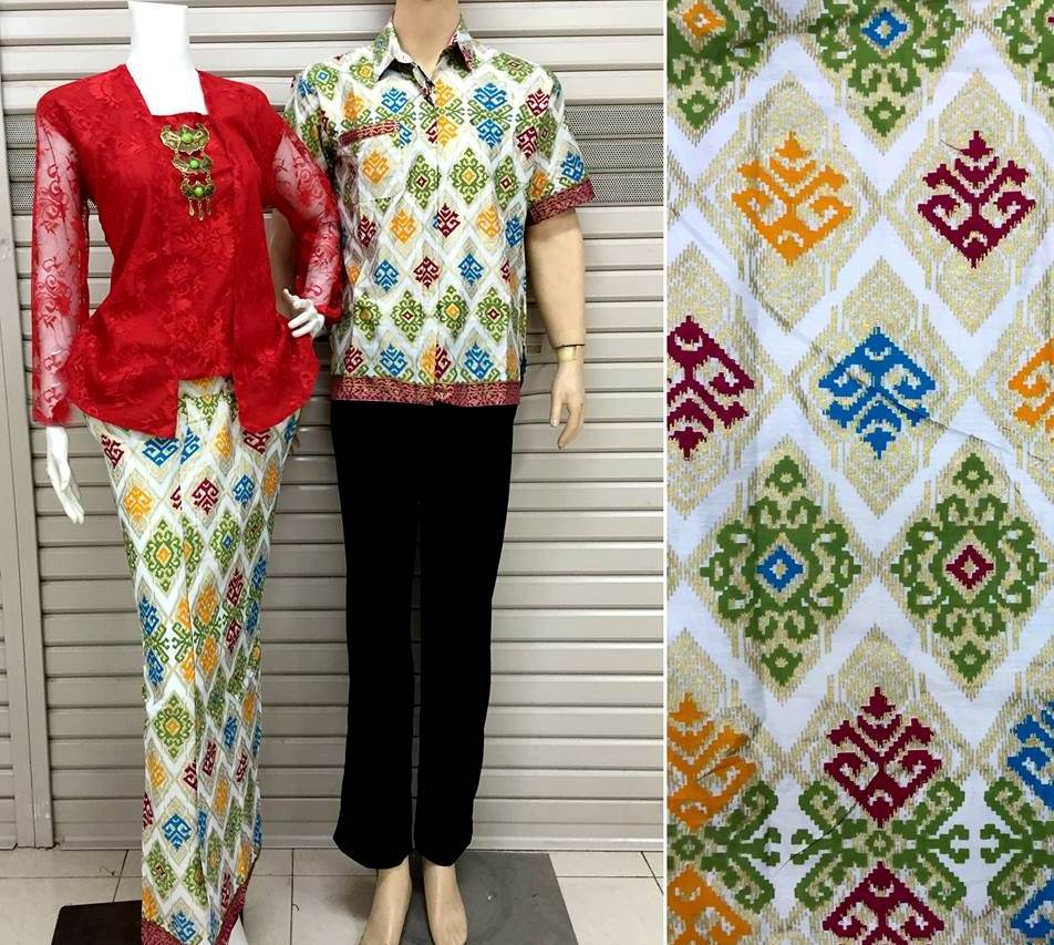  34 model baju kebaya batik couple modern untuk 