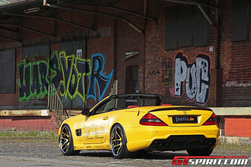 Mercedes-Benz SL 55 AMG Liquid Gold by Fostla 
