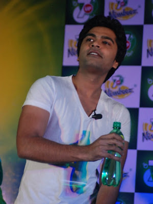 Simbu at 7UP Dance For Me Contest 2012 Chennai