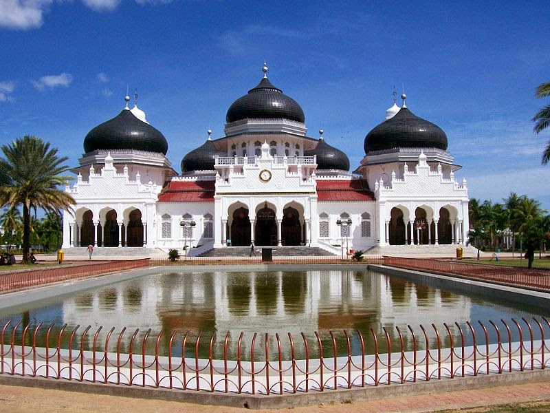 Mesjid Raya Baiturrahman di Banda Aceh