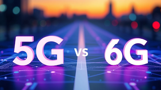 مقارنة بين شبكات 5G و6G: ماذا يحمل المستقبل؟