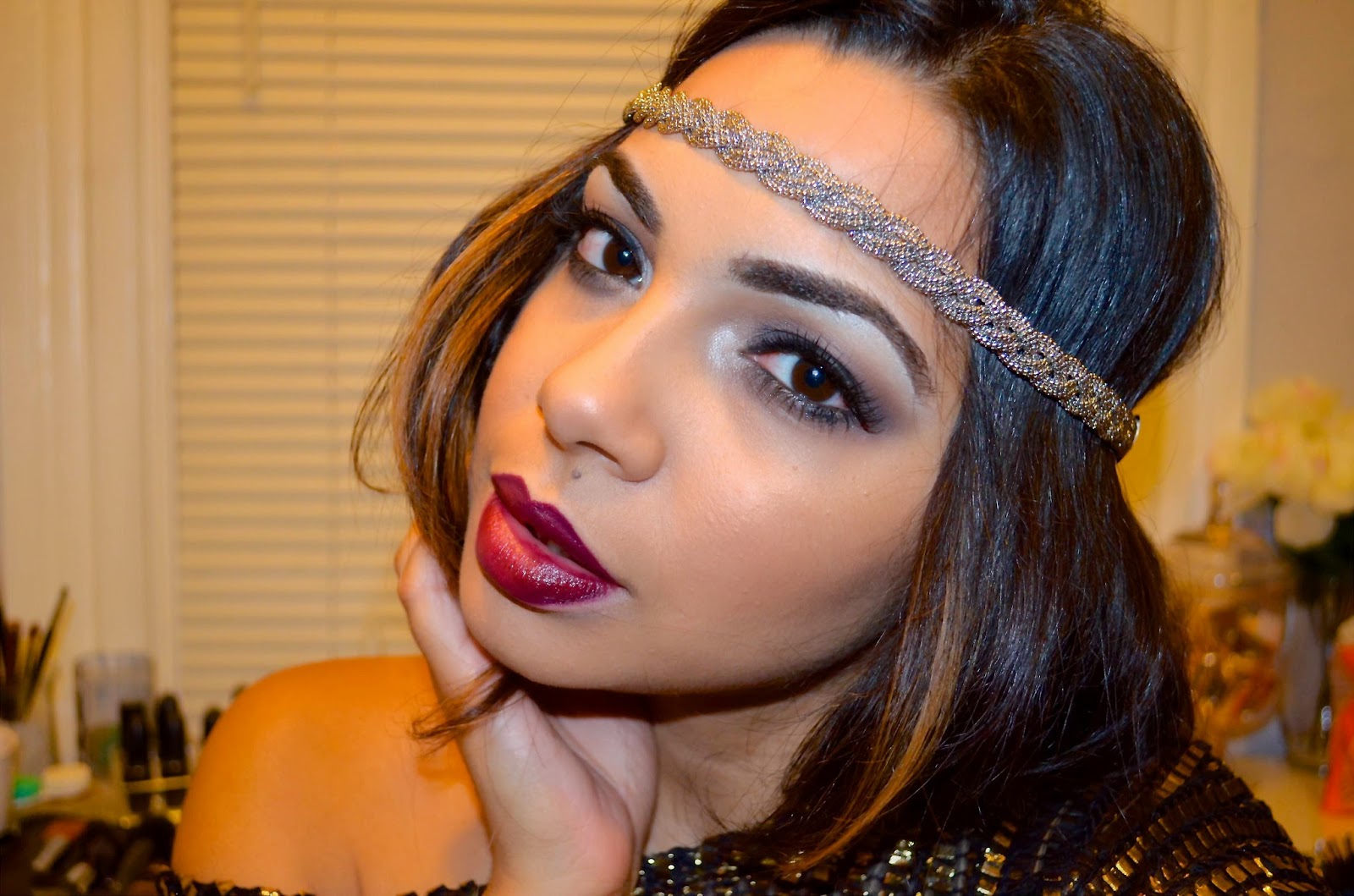 Halloween Makeup Look Great Gatsby 1920s Flapper Look The Style