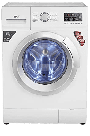 IFB 7 Kg Fully-Automatic Front Loading Washing Machine (NEO DIVA WS, White, In-Built Heater, 3D Wash Technology)