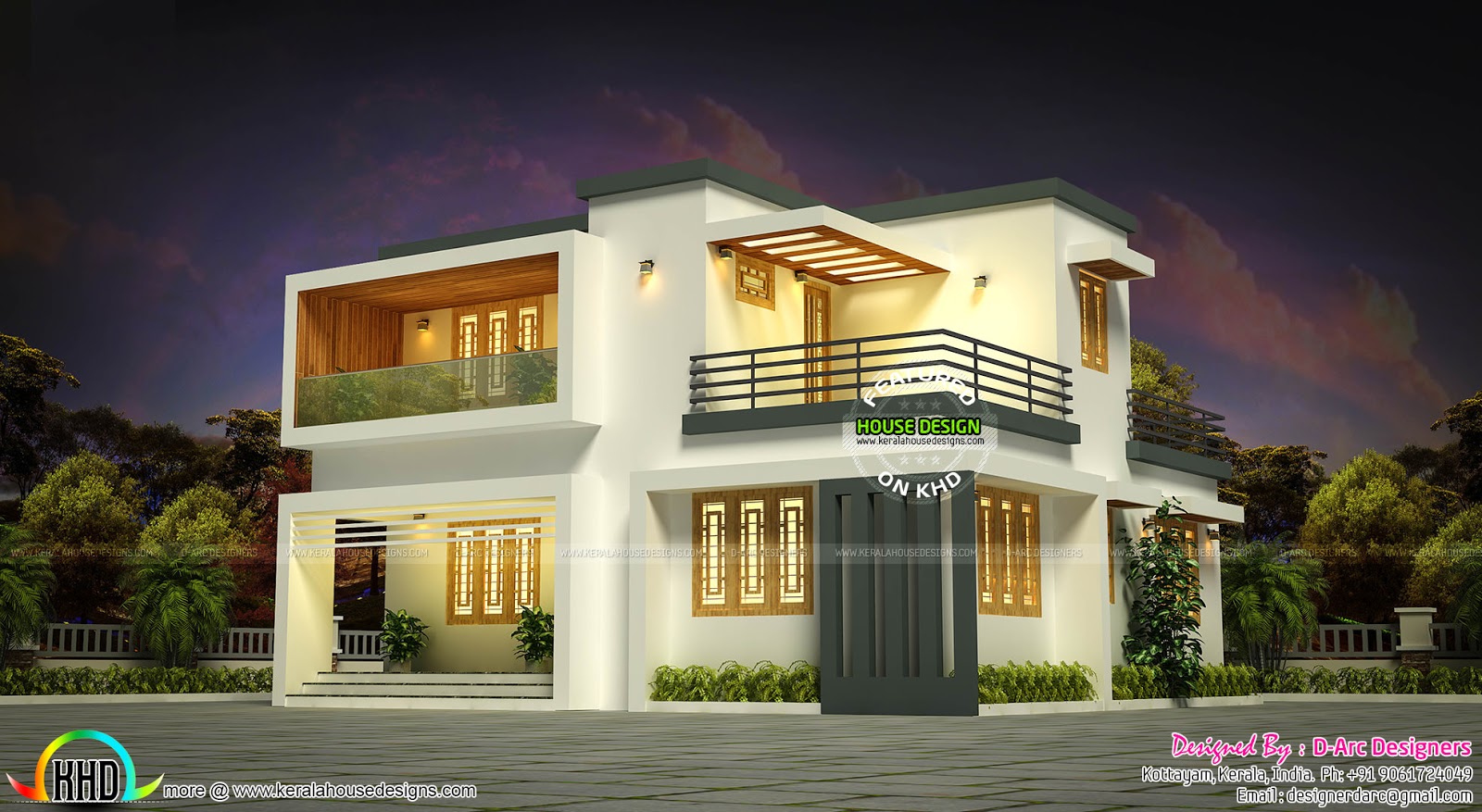 19 lakhs  estimated Kerala  house  plan  Kerala  home  design 