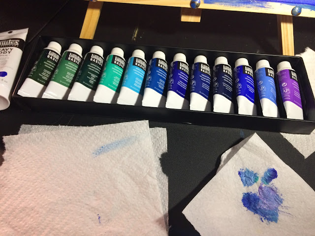 Acrylic Paint Review -- Product comparison of acrylic paints and why this is important! #art #blog #creative