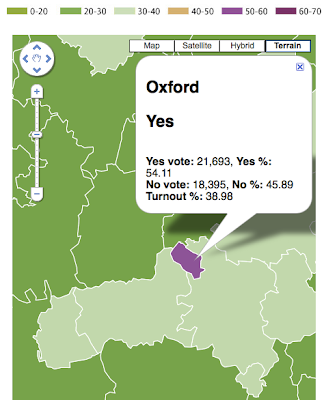 av referendum results. from the AV referendum.