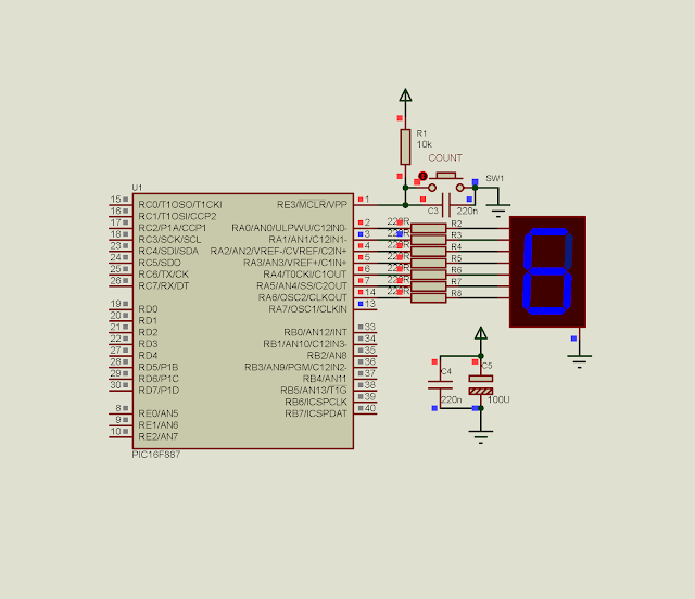 Using Reset pin of PIC16F887 as a digital input pin