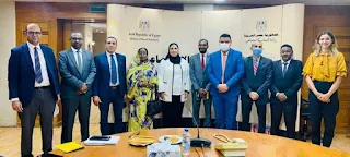 وزيرة التضامن تستقبل وفداً من المفوضية القومية لحقوق الإنسان بدولة السودان