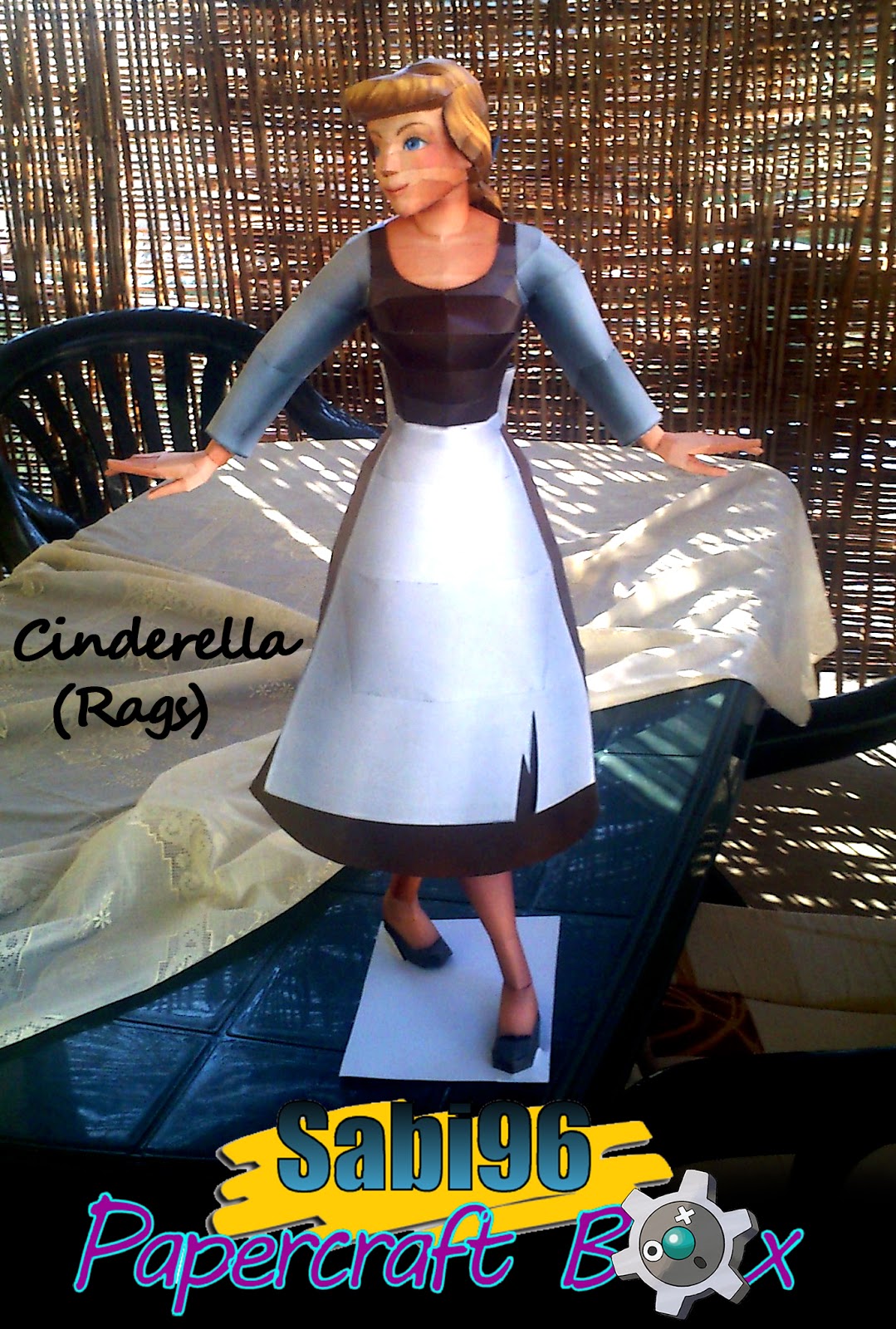 Cinderella Rags Papercraft