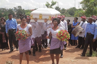 amaka igwe burial photos