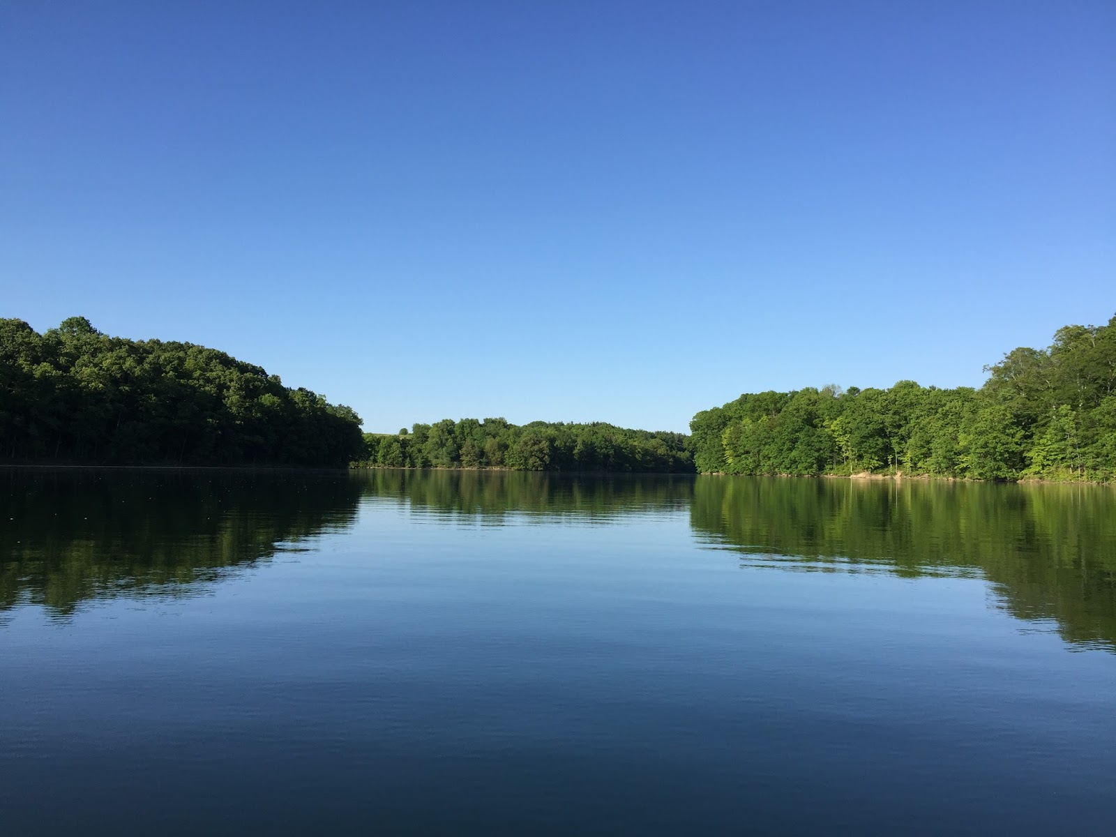 Kayaking Across Ohio: Wolf Run Lake: New Kayaks Finally ...
