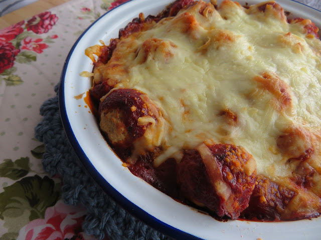 Meatball Tortellini Bake