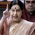 Shushma Swaraj hits back congress today in the Parliament