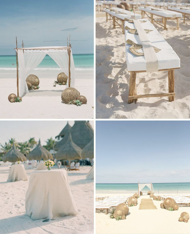  work is nothing short of amazing and this beach wedding she styled is no 