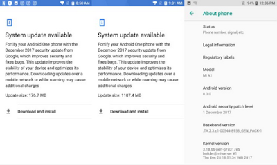 Cara Xiaomi Mi A1 Android 8.0 Update Oreo dan Fitur Android 8.0 Oreo 