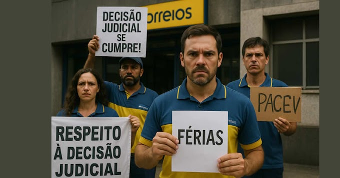 Correios descumprem decisão judicial sobre férias, e SINTECT-SP orienta trabalhadores