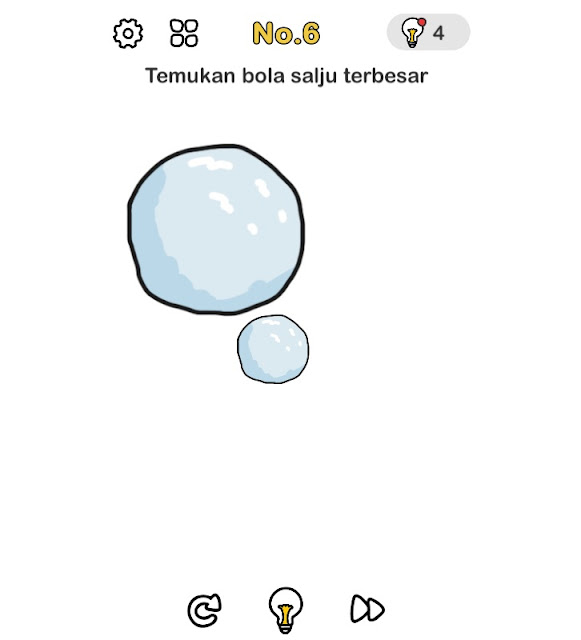 Temukan bola salju terbesar!