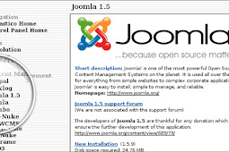 Cara Install Joomla Via Fantastico