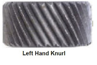 Left Hand Knurl