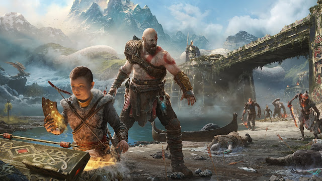 Kratos with atreus