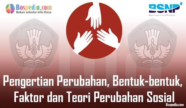 Pengertian Perubahan Sosial, Bentuk-Bentuk, Faktor Dan Teori Perubahan Sosial