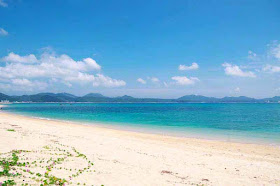 Ocean view behind Captain Kangaroo, Nago, Okinawa