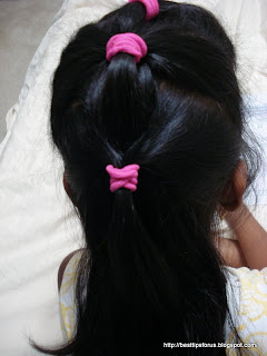 Kids easy hair styles-6 named-French Plait Pony 