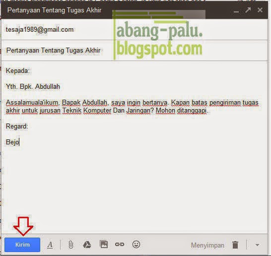 Cara Mudah Menulis Dan Mengirim Email Kepada Orang Lain 