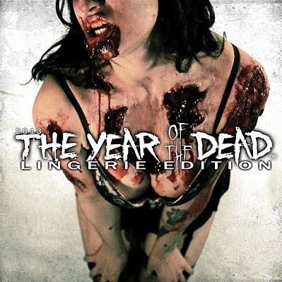 Year of the Dead Zombie Lingerie: Calendario Zombie 2013