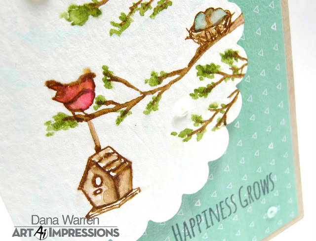 Dana Warren - Kraft Paper Stamps - Art Impressions