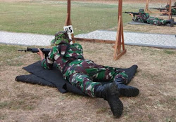 Latihan Menembah TNI Angkatan Darat