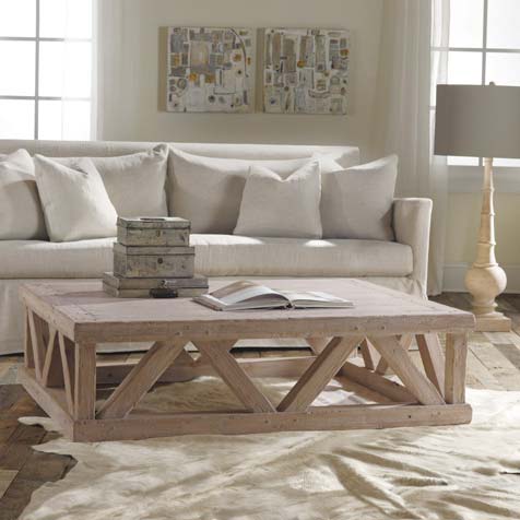 Modern History large Architectural Coffee Table