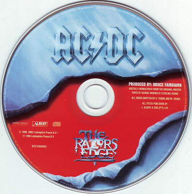 ( Capa / Cover) AC/DC - The Razors Edge (Remastered) (2003)