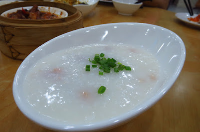 East Bistro, century egg porridge