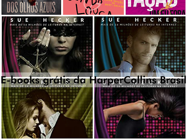 [Atualizada] E-books gratuitos da HarperCollins Brasil (incluindo Harlequin Books)