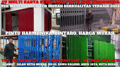 GAMBAR, DAFTAR, HARGA, PINTU HARMONIKA, PER METER, MURAH, BINTARO, 2024