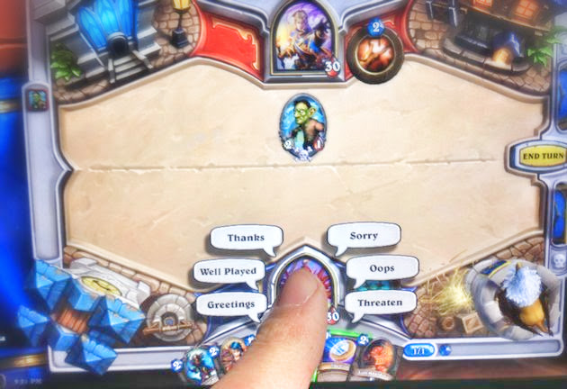 フレンド チャットシステム Hearthstone Dojo