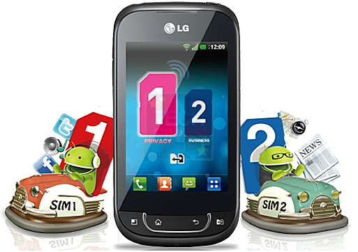 lg optimus net dual sim