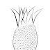 15   Free Printable Pineapple Coloring Pages