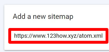 add atom.xml sitemap