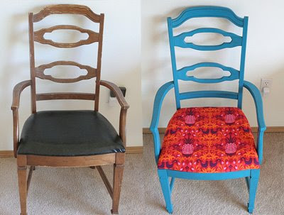 Painting Wood Furniture Ideas on Let S All Redo Some Furniture   How About Orange