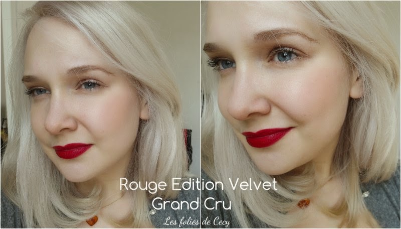 Rouges Edition Velvet De Bourjois Mon Avis Cecysmily