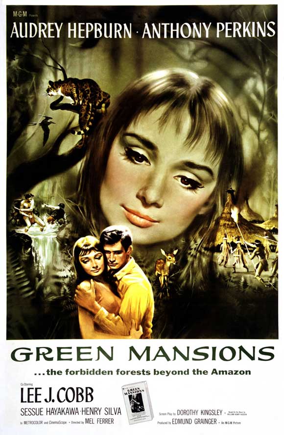 Aldrich Mansion Meet Joe Black. "GREEN MANSIONS" (Mel Ferrer,