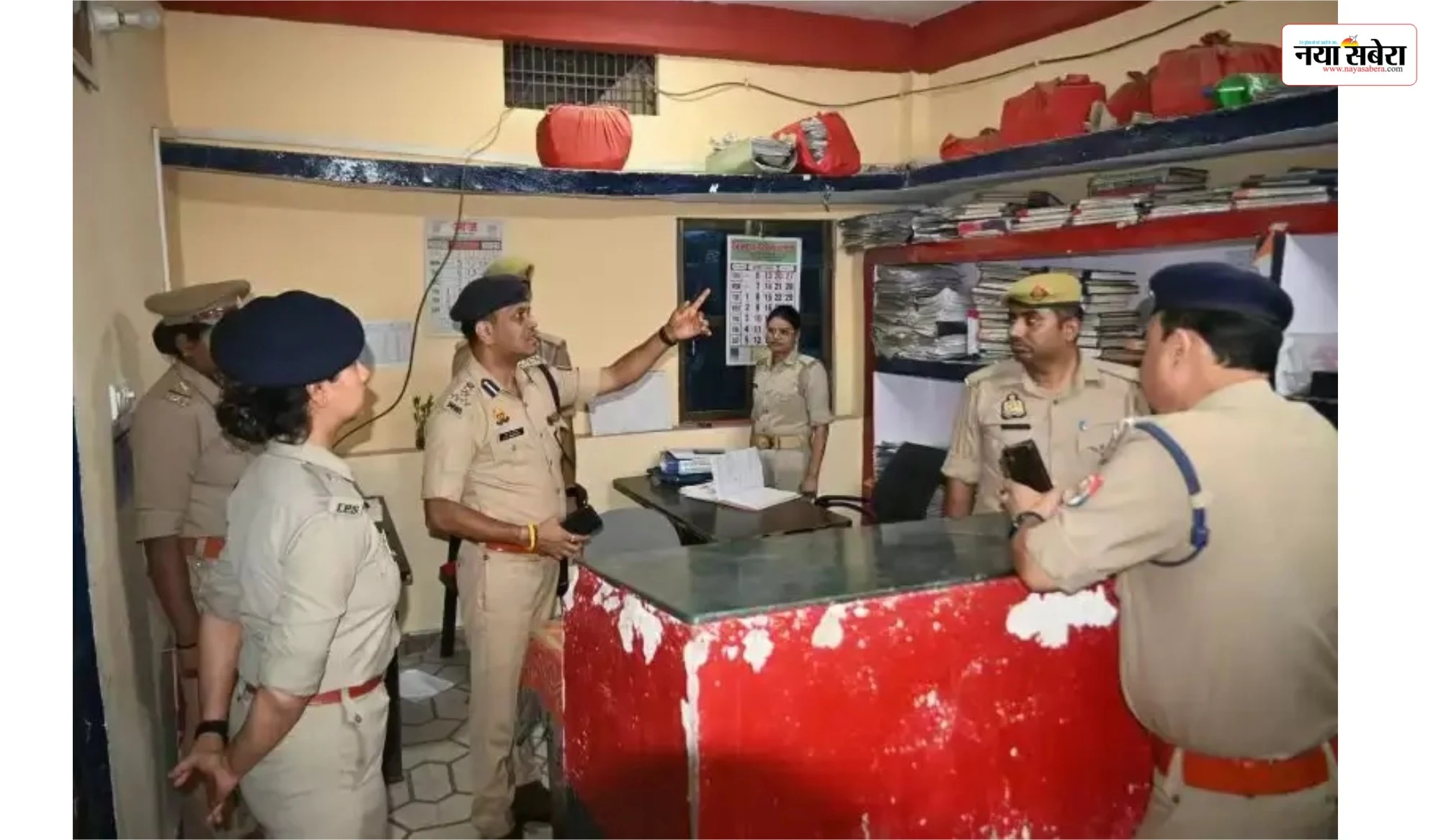 UP News: एडिशनल पुलिस आयुक्त ने लोहता थाने का किया निरीक्षण | Naya Sabera Network