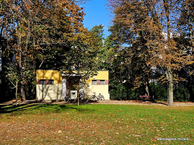 Zygmunt Hellwig Warszawa Warsaw warszawskie parki teren zielony zieleń Stary Mokotów