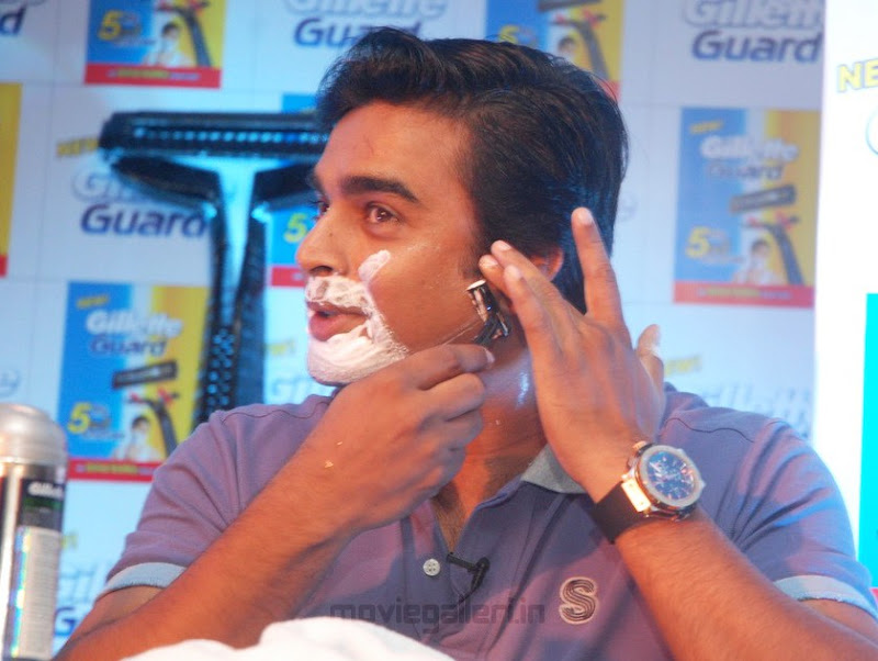 Madhavan Launches Gillette Guard Stills, Madhavan @ Gillette Guard Photo Gallery gallery